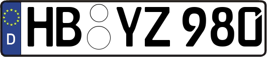HB-YZ980