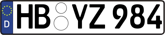 HB-YZ984
