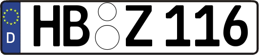 HB-Z116
