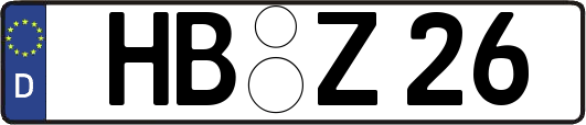 HB-Z26
