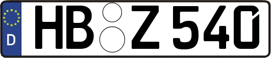 HB-Z540