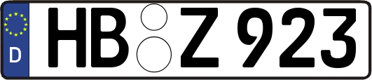 HB-Z923
