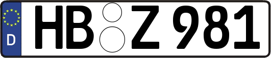 HB-Z981