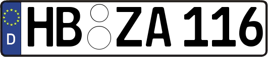 HB-ZA116
