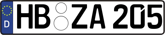 HB-ZA205