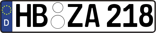 HB-ZA218