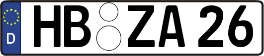 HB-ZA26