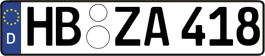 HB-ZA418
