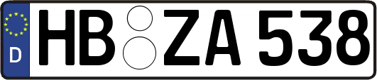 HB-ZA538