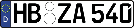 HB-ZA540