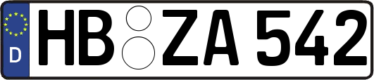 HB-ZA542