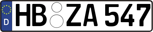 HB-ZA547