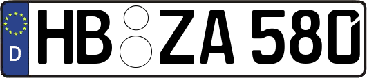 HB-ZA580