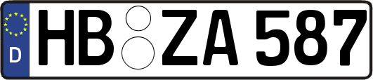 HB-ZA587