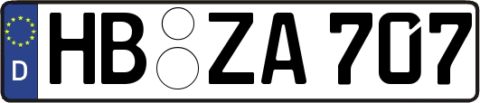 HB-ZA707