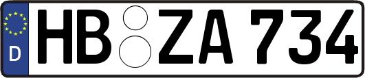 HB-ZA734