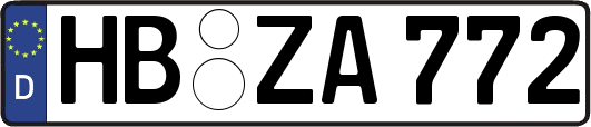 HB-ZA772