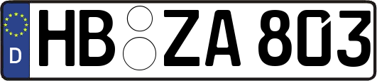 HB-ZA803