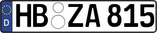 HB-ZA815