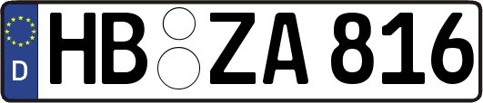 HB-ZA816