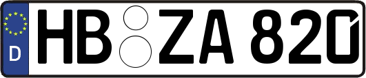 HB-ZA820