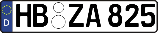 HB-ZA825