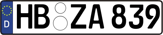 HB-ZA839