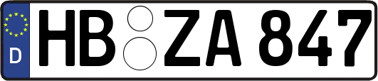 HB-ZA847