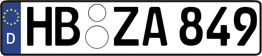 HB-ZA849