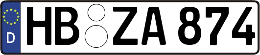 HB-ZA874
