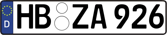 HB-ZA926