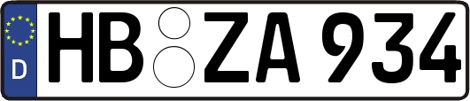 HB-ZA934