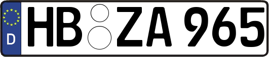 HB-ZA965