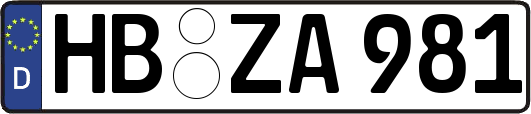 HB-ZA981