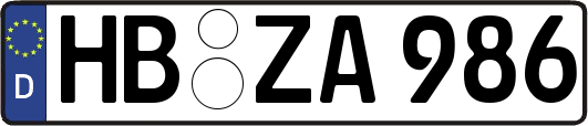 HB-ZA986