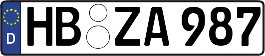 HB-ZA987