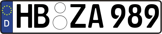 HB-ZA989