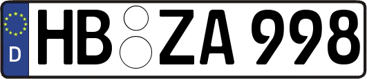 HB-ZA998