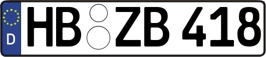 HB-ZB418
