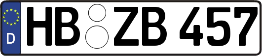 HB-ZB457