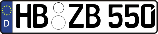 HB-ZB550