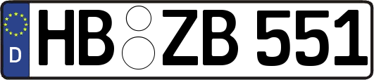 HB-ZB551