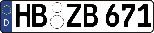 HB-ZB671