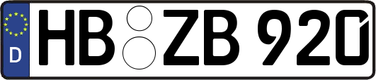 HB-ZB920