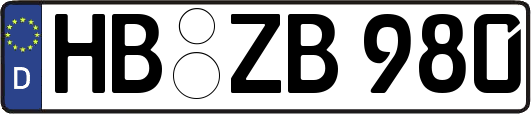 HB-ZB980