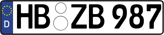 HB-ZB987