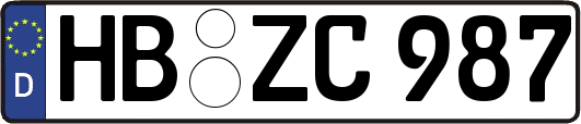 HB-ZC987