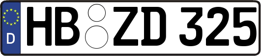 HB-ZD325