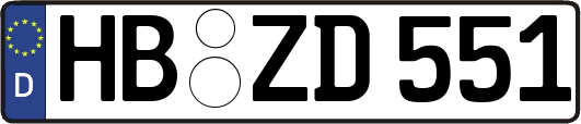 HB-ZD551