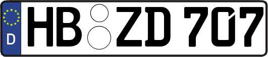 HB-ZD707